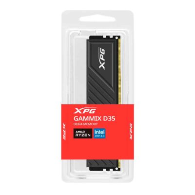 MEMORIA ADATA XPG GAMMIX D35 8GB DDR4 3200MHZ CL16 DESKTOP - AX4U32008G16A-SBKD3