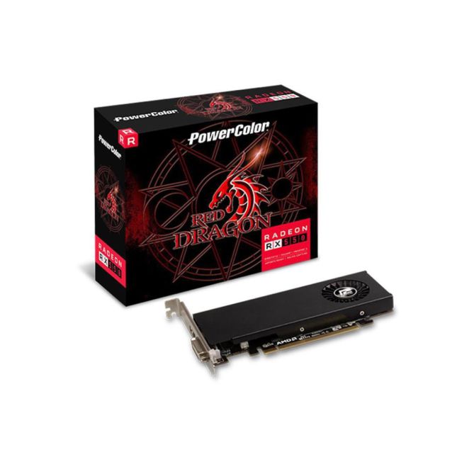  Placa de Video Power Color Radeon Rx 550 4gb Gddr5 128 Bits - Axrx 550 4gbd5