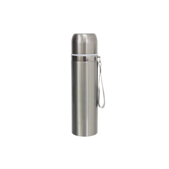 GARRAFA TERMICA DE INOX COM ALÇA 450ml 