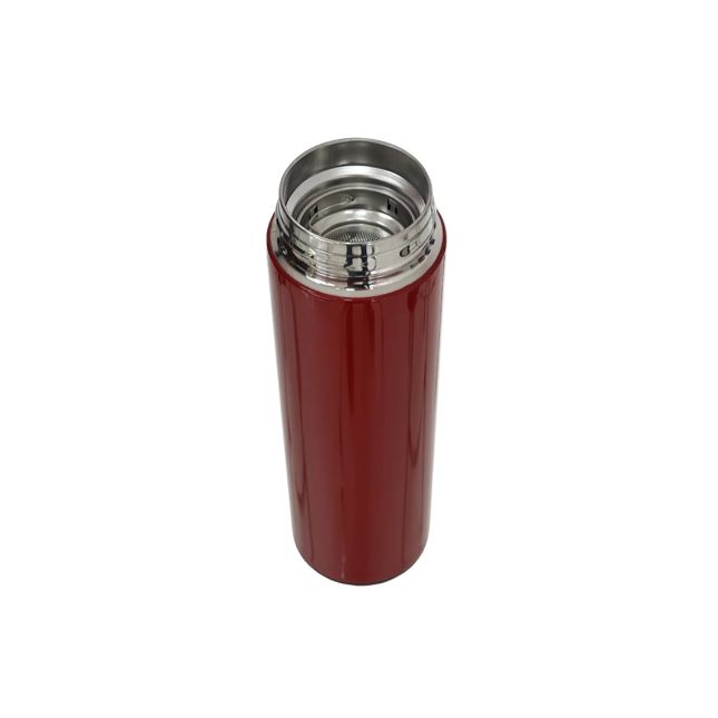 GARRAFA TÉRMICA DE INOX COM INFUSOR 400ML